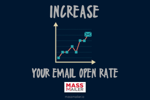 Email open rates illustration