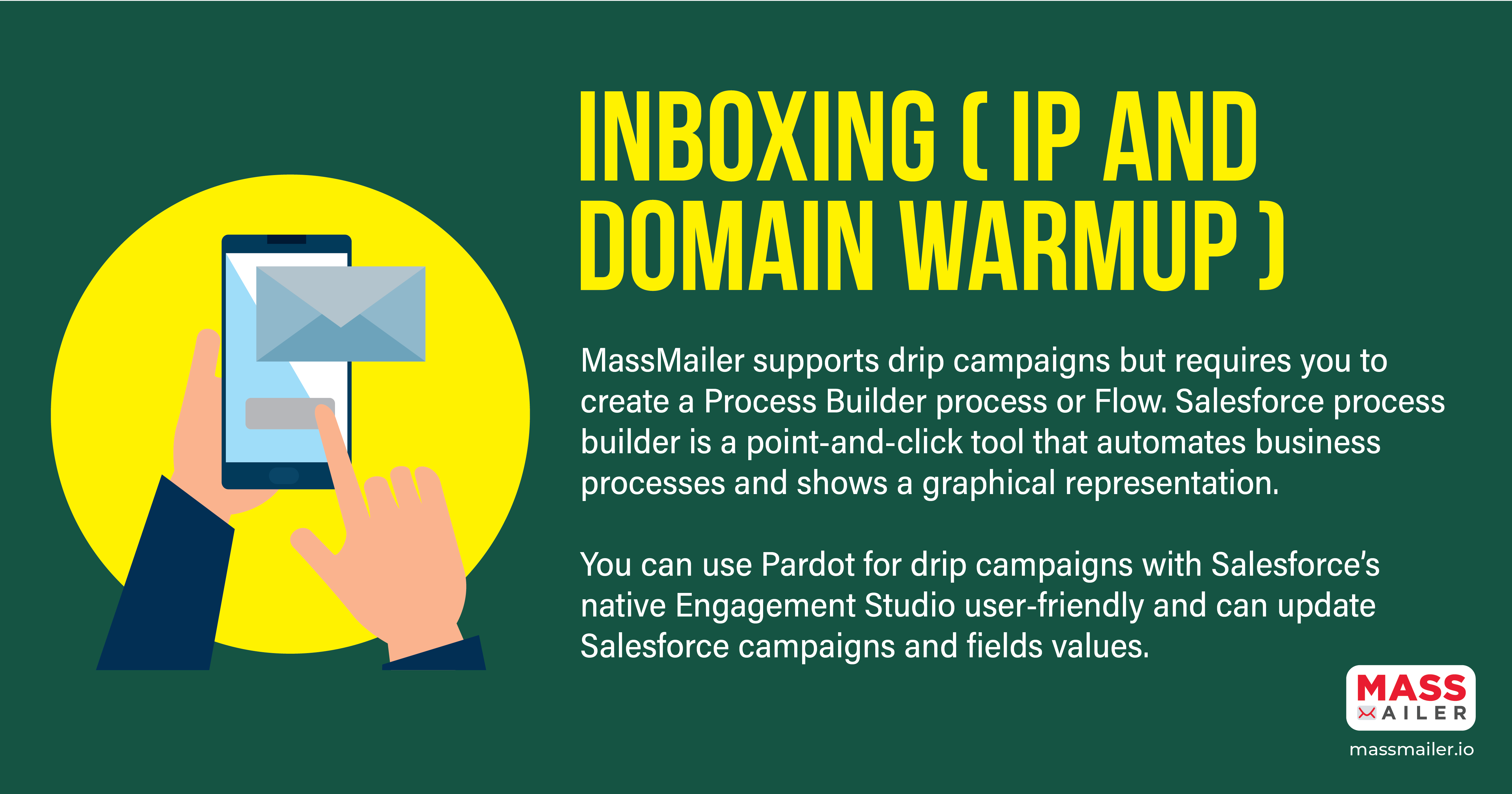 IP and Domain Warmup - MassMailer vs Pardot