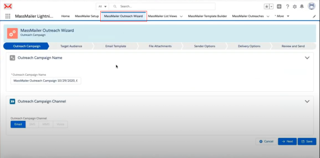 How to associate email events to a related object in MassMailer image 1