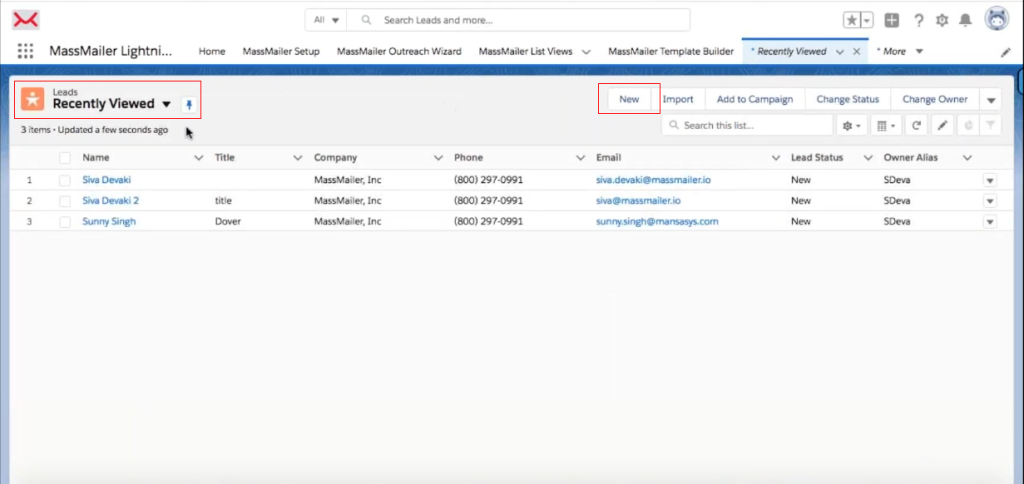 How to send text based emails in MassMailer for Salesforce image 13