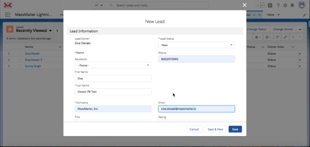 How to send text based emails in MassMailer for Salesforce image 14