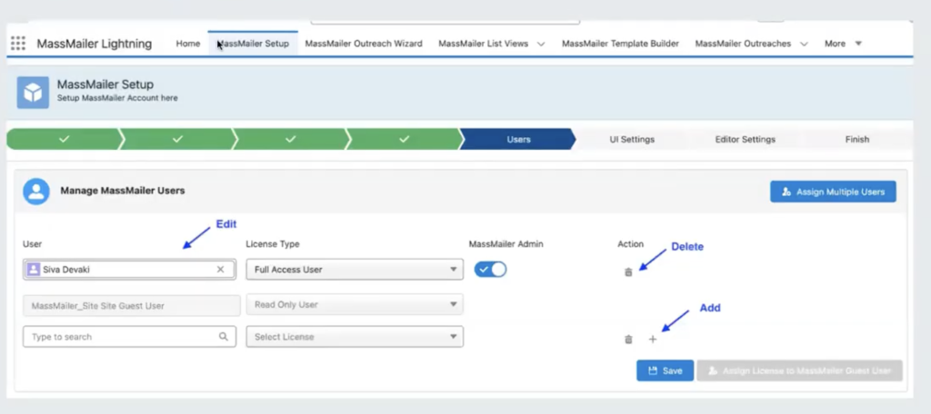How to Manage Users Effectively in MassMailer Image 1