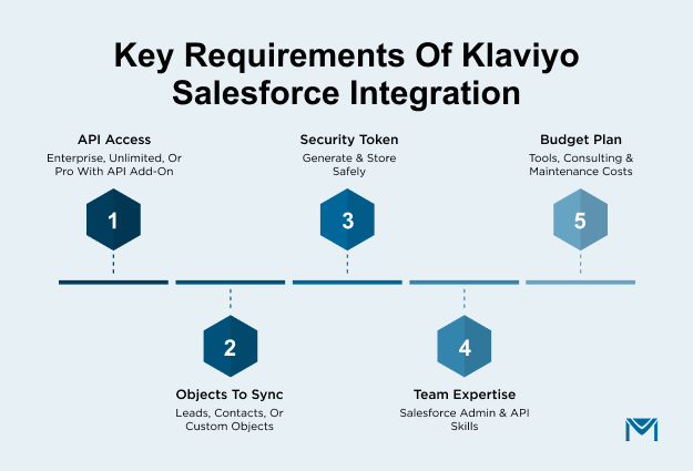 Klaviyo Salesforce integration requirements