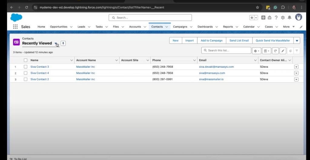 Salesforce Limitations