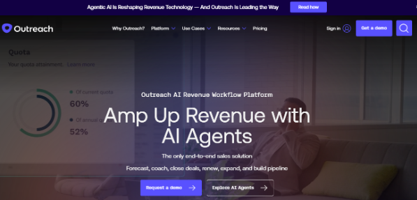 Outreach homepage
