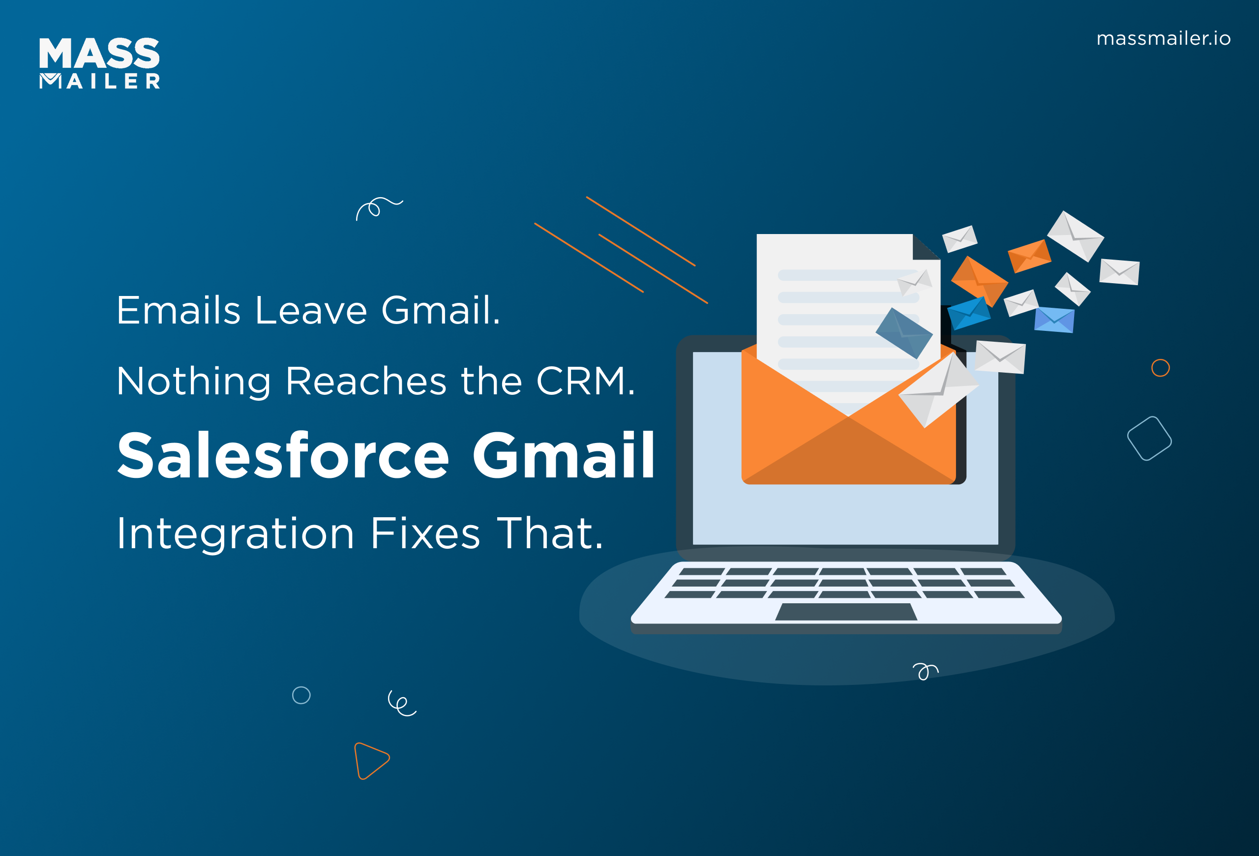 Emails Leave Gmail. Nothing Reaches the CRM. Salesforce Gmail Integration Fixes That