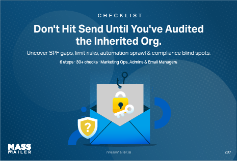 The New Salesforce Admin Email Checklist