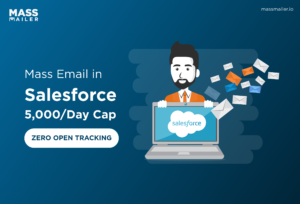 Mass Email in Salesforce 5,000 Day Cap, Zero Open Tracking