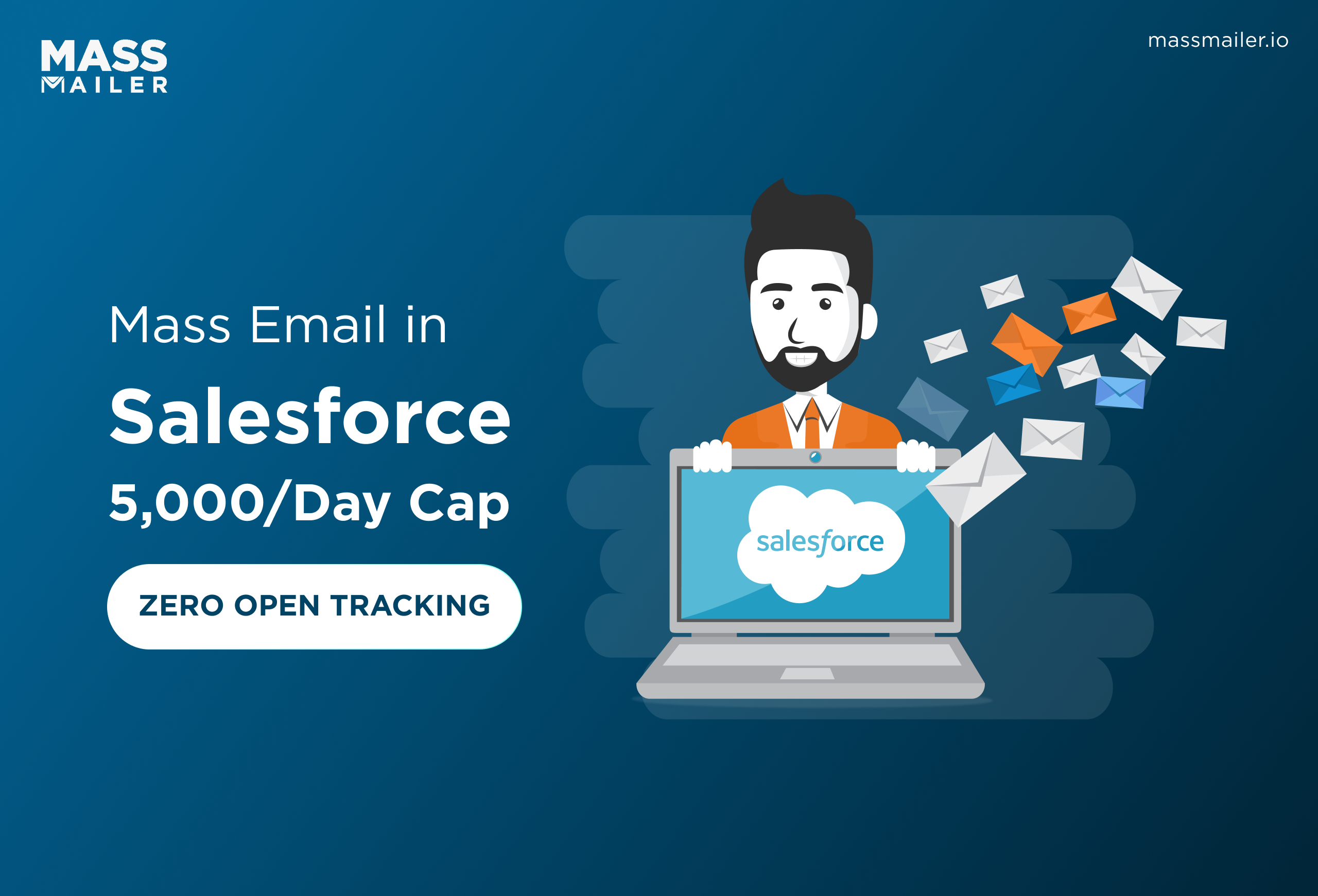 Mass Email in Salesforce 5,000 Day Cap, Zero Open Tracking