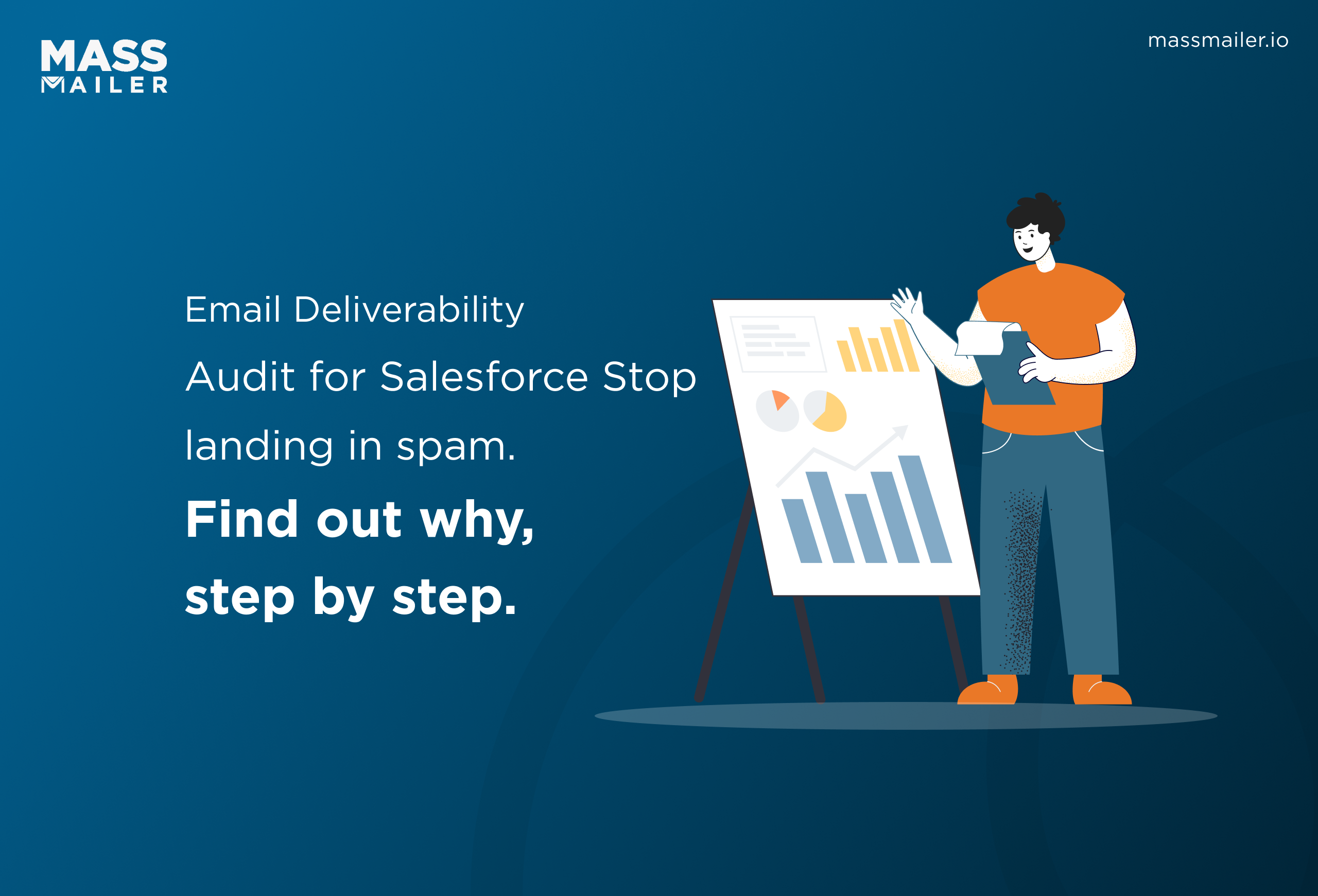 Email Deliverability Audit for Salesforce - Stop landing in spam. Find out why, step by step