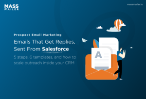 Prospect Email Marketing Emails That Get Replies, Sent From Salesforce