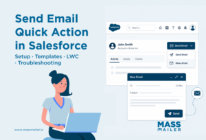 Send Email Quick Action in Salesforce Setup · Templates · LWC · Troubleshooting
